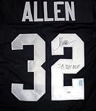 Marcus Allen Autographed Oakland Raiders Black Jersey SB XVIII MVP PSA/DNA