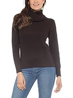 Conte of Cashmere Jersey Cuello Vuelto (Pardo)