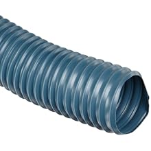 Flexadux R-2 PVC Duct Hose, Blue, For Use With Air, Fume