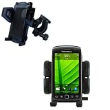 Bike Handlebar Holder Mount System for the Blackberry Torch 9850 - Gomadic Brand