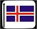 Mouse Pad with flag, Iceland