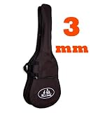 Gitarrentasche mit 3 mm Polsterung und zwei Rucksackgurten