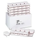 Fabric Panel Wall Clips, Standard Size, 40 Sheet Cap, White, 50/Pack AVT75342