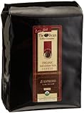 The Bean Coffee Company, Il Espresso (Classic Dark Roast) Organic Ground Coffee, 5-Pound Bags