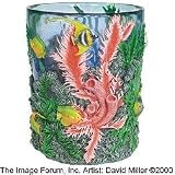 Blue Lagoon Wastebasket