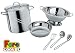 Search : Lagostina Pretend Play Toy Kitchen Cooking Set including pots, pans, utensils and more!