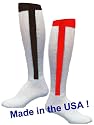 Sock with the Stirrup built in, *MADE IN THE USA*, Adult Heel & Toe Style, 2-n-1