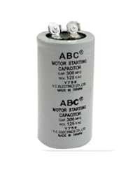 Amico AC 125V 300uF 300MFD 2 Terminals Polypropylene Film Motor Run Start Capacitor