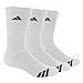Adidas Men Athletic 3-Stripe Crew Sock - 3 Pack