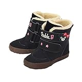 mikihouse Double_B(ミキハウスダブルB)ボアつきウインターブーツ １６cm,黒