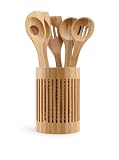 Totally Bamboo 6-Piece Lattice Utensil Set