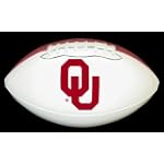 Oklahoma Sooners Official Size Synthetic Leather Autograph Football
