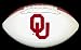 Oklahoma Sooners Official Size Synthetic Leather Autograph Football