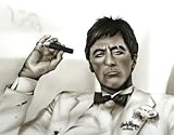 Scarface AIRBRUSH STENCIL-Paint Face Portrait Picture