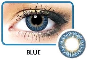 Color Lens Eye Makeup One Pair Set (Color Attraction) Blue - 3 Tone FDA Approved
