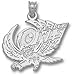 Temple Owls Sterling Silver Owl 5/8'' title=