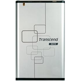 Transcend - StoreJet: 2.5 Portable HDD or enclosure (USB 2.0) - SATA - argent