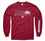 Indiana Hoosiers Cardinal Disguise Basketball Hooded Sweatshirt