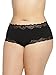 Torrid Plus Size Black Lace Trim Cheeky Shorts