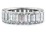 Diamond & Platinum Eternity Wedding Band Ring