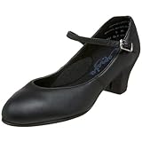 Capezio Women's 551 Leather Jr. Footlight Character Shoe