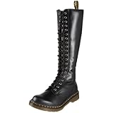 IMAGE OF Dr. Martens Women's 1B60 20 Eye Zip Boot,Black,5 F(M) UK / 7 B(M) US