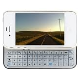 iMounTek Apple iPhone 4 Sliding Bluetooth Hardshell Keyboard Case(white)