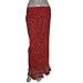 DakshCraft Women Cotton Skirt Long, Red