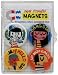 Naranjas Chinas Retro 4-PC Magnet Set