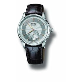Oris Men's Artelier Automatic Leather Strap Watch #623 7582 4051LS