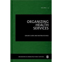 Organizing Health Services (Organizing & Managing Public Services)
