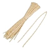 uxcell　絶縁スリーブ 91センチメートル 5ミリメートル径 PVC グラスファイバー 30個