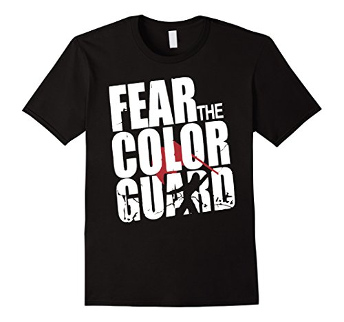 Men's Fear The Color Guard T-Shirts XL Black