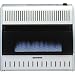 PROCOM Blue Flame Wall Heater - 30,000 BTU Output, 1000 Sq. Ft. Heating Capacity, Model# MD300TBA