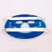 HealthAndYoga(TM) Anti-Fatigue Cooling Gel Face Mask with Self-Stick Strap - Facial Skin Refresh