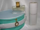 PRIVATE COLLECTION TUBEROSE GARDENIA by Estee Lauder Gift Set for WOMEN: EAU DE PARFUM SPRAY 1 OZ & BODY LOTION 6.7 OZ & COSMETIC BAG