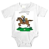Onesie with express, cowboy, pony, postal, horse, mail