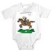 Onesie with express, cowboy, pony, postal, horse, mail