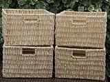 Rattan Storage Baskets Set of Four