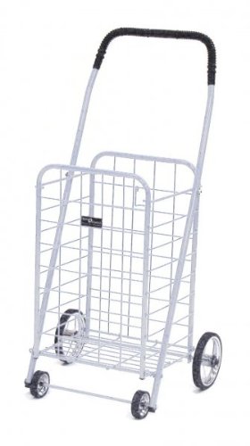 Easy Wheels Mini Shopping Cart, White