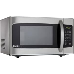 1100W Microwave, Stainless Steel