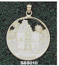 Driver Number 1 Flip Flop 5/8" Charm/Pendant -14K/10K, Stainless Steel or Gold Plated