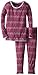 KicKee Pants Baby-Girls Print Long Sleeve Scallop Pajama