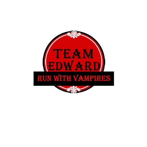 Team Edward Spirit Run With Vampires Temporary Tattoos - 6 Tats per Pack