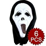 Price 6pcsHalloween Tongue Ghost Masks