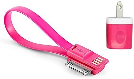 2x4 Feet 1x1 Feet Magnetic Data Cable 2 Wall Cahrger 1 Car Charger High Quality For iPhone 4 4s cable