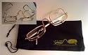 Flipsee Makeup - Reading Eyeglasses + 3.00 Flip up Lenses W/protective Pouch