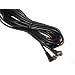 Maxsima - 5 Meter PC to PC, Male to Male Flash PC Sync Cord Cable for Nikon Canon Sony Olympus Pentax Fuji etc.. 'Screw lock' type plugs.