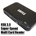 USB 2.0/3.0 Super Speed Professional Multiple Memory Card Reader support high speed card UHS-1 SDHC/SDXC/UDMA Compact Flash CompactFlash CF