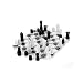 Playmate Chess Set - Black/White Image